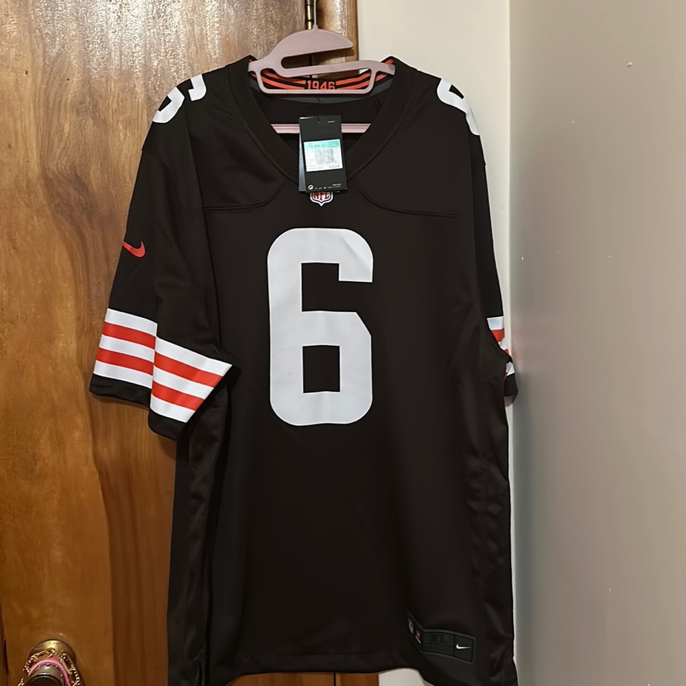 Baker Mayfield Cleveland Browns jersey.
